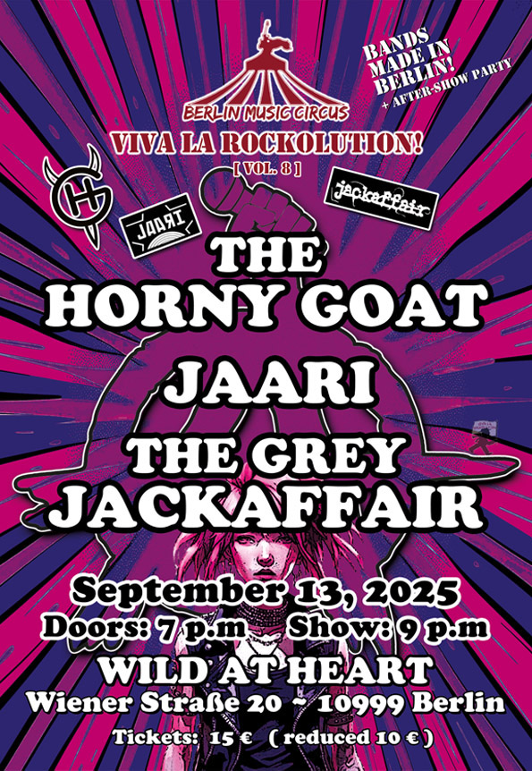 Viva la Rockolution Vol.8 Flyer
