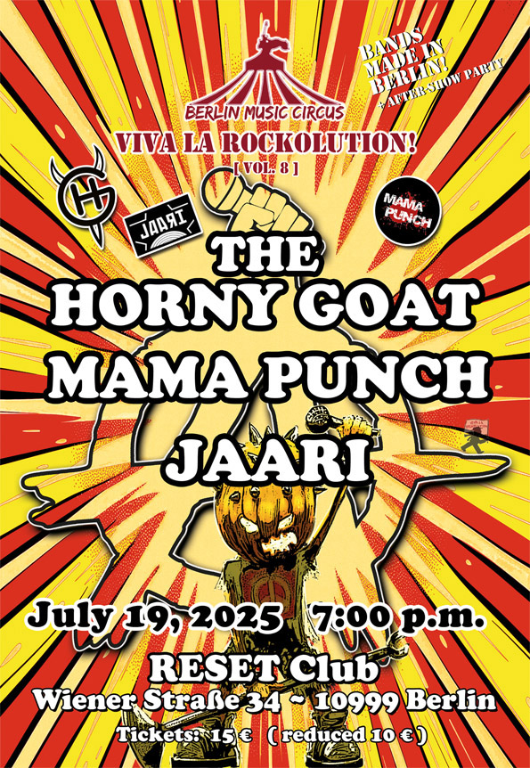Viva la Rockolution Vol.8 Flyer